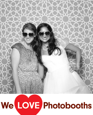 Photo Booth Background 11 Black and White