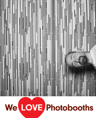 Photo Booth Background 15 Black and White