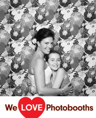 Photo Booth Background 1 Black and White
