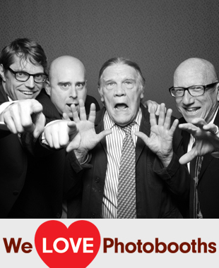 Photo Booth Background 21 Black and White
