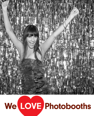 Photo Booth Background 22 Black and White