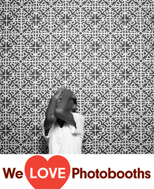 Photo Booth Background 23 Black and White