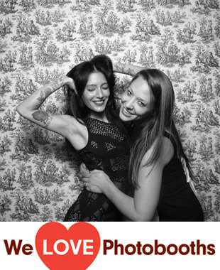 Photo Booth Background 24 Black and White