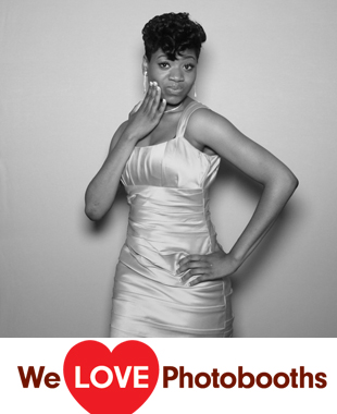 Photo Booth Background 2 Black and White