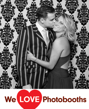 Photo Booth Background 4 Black and White