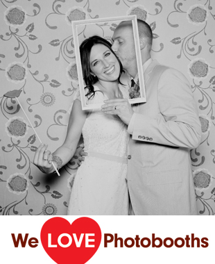 Photo Booth Background 6 Black and White